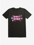 Sonic The Hedgehog Sonic Amy Don't Stop Pop T-Shirt, BLACK, hi-res