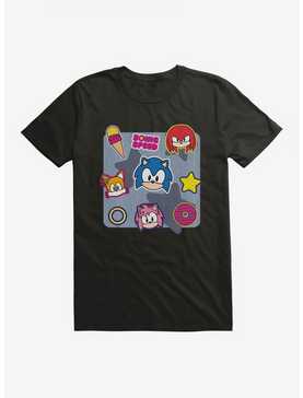Sonic The Hedgehog Sonic Speed Friend Icons T-Shirt, , hi-res