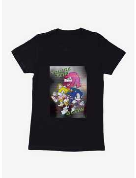 Sonic The Hedgehog Too Slow Glitch Womens T-Shirt, , hi-res
