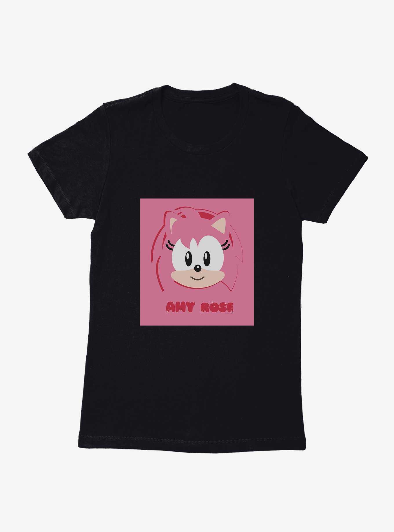 Sonic The Hedgehog Amy Rose Pink Pop Womens T-Shirt, , hi-res