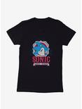 Sonic The Hedgehog Always Running Womens T-Shirt, BLACK, hi-res