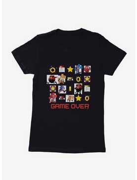 Sonic The Hedgehog Game Over Icons Womens T-Shirt, , hi-res