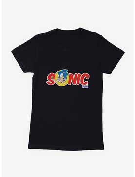 Sonic The Hedgehog Graphic Logo Womens T-Shirt, , hi-res