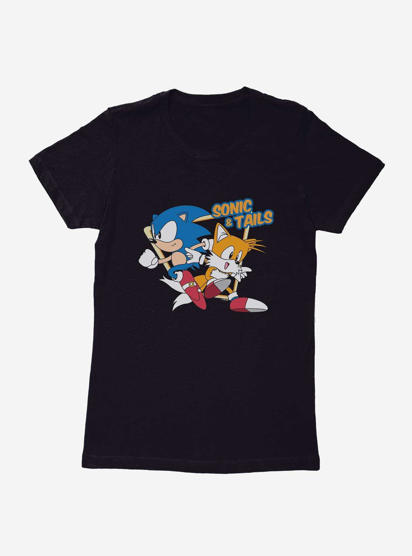 Sonic The Hedgehog Sonic And Tails Womens T-Shirt | BoxLunch