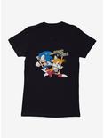 Sonic The Hedgehog Sonic And Tails Womens T-Shirt, BLACK, hi-res