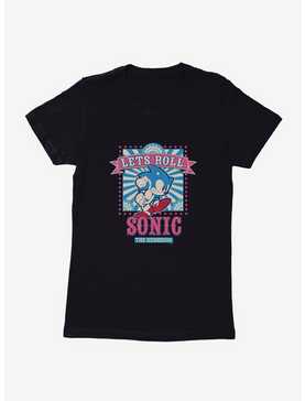 Sonic The Hedgehog Let's Roll Womens T-Shirt, , hi-res