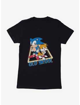 Sonic The Hedgehog Sonic And Tails Old Skool Womens T-Shirt, , hi-res