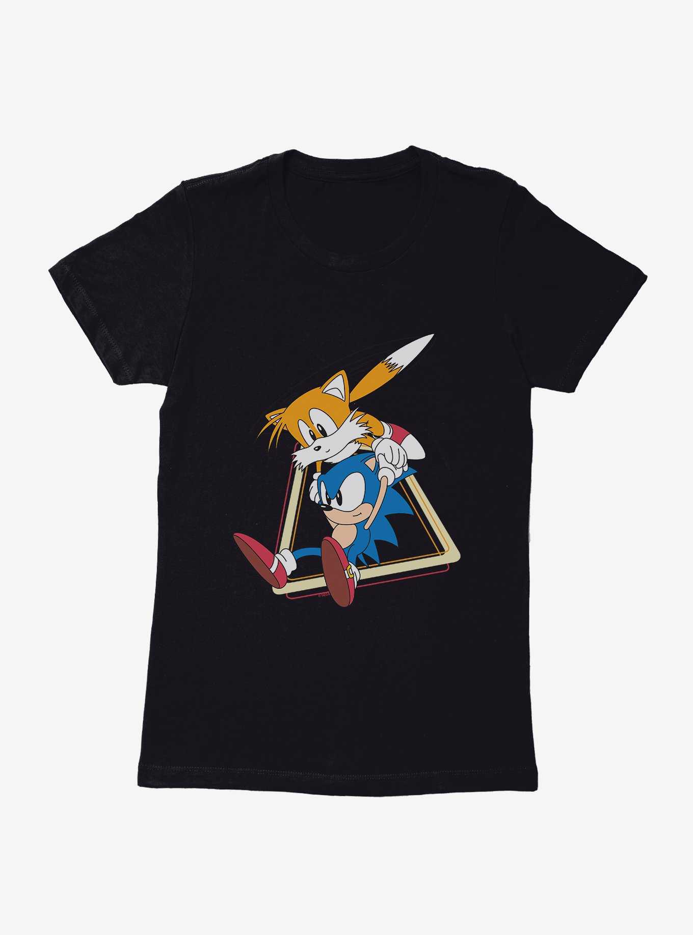 Sonic The Hedgehog Sonic And Tails To The Rescue Womens T-Shirt, , hi-res