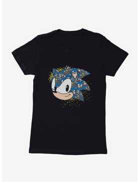 Sonic The Hedgehog Sonic Pixel Profile Womens T-Shirt, , hi-res
