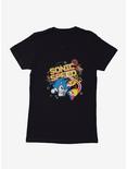 Sonic The Hedgehog Sonic Speed Pixel Womens T-Shirt, BLACK, hi-res