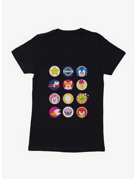 Sonic The Hedgehog Sonic And Friends Icons Womens T-Shirt, , hi-res