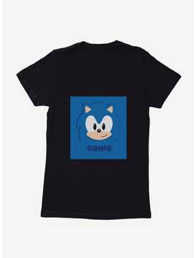 Sonic The Hedgehog Sonic Blue Pop Art Womens T-Shirt, , hi-res