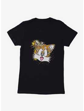 Sonic The Hedgehog Tails Pixel Profile Womens T-Shirt, , hi-res