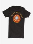 Marvel Iron Man I Love You 3000 Donut Women's T-Shirt, GREY, hi-res