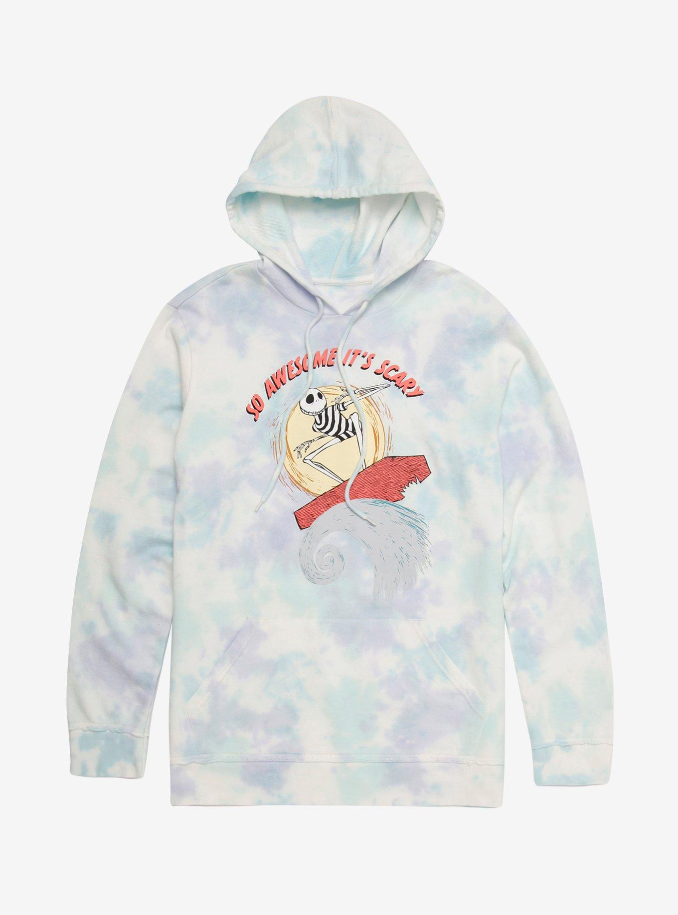 Our Universe Disney The Nightmare Before Christmas Jack Skellington Summer Tie-Dye Hoodie - BoxLunch Exclusive, MULTI, hi-res