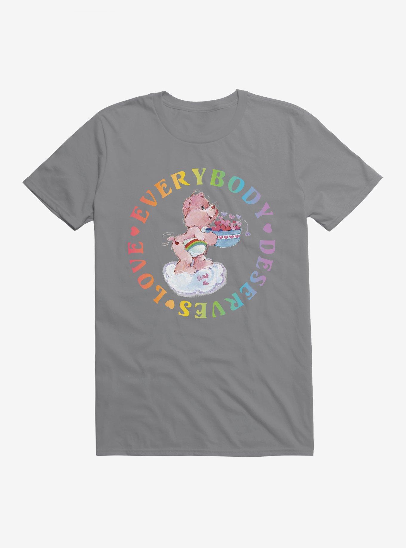 Care Bears Pride Cheer Bear Everybody Deserves Love T-Shirt, , hi-res