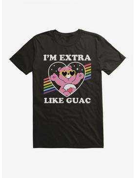 Care Bears Pride Love-A-Lot Bear Extra Like Guac T-Shirt, BLACK, hi-res