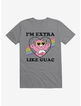 Care Bears Pride Love-A-Lot Bear Extra Like Guac T-Shirt, STORM GREY, hi-res