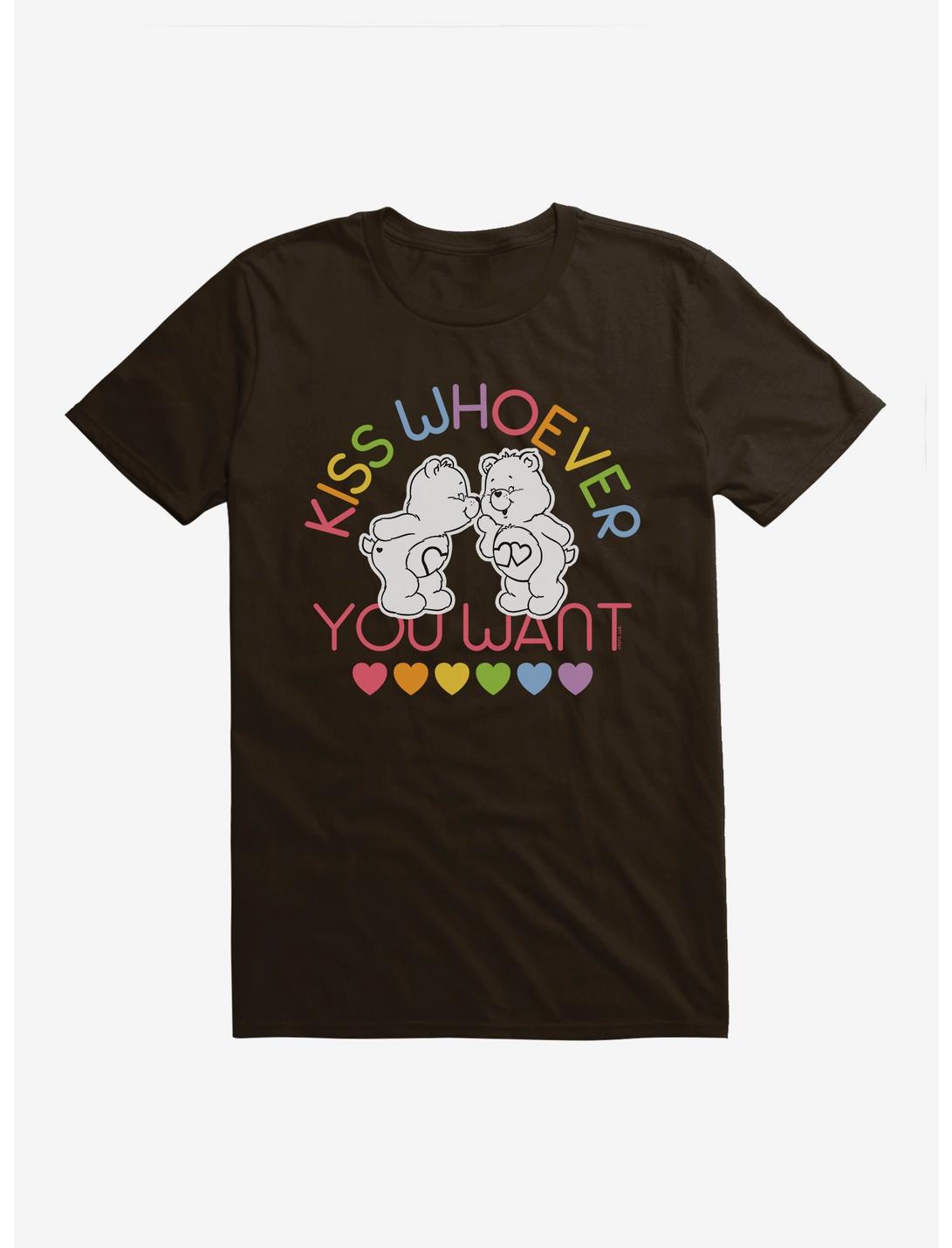 Care Bears Pride Tenderheart & Love-A-Lot Kiss Who You Want T-Shirt, , hi-res