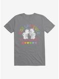 Care Bears Pride Tenderheart & Love-A-Lot Kiss Who You Want T-Shirt, , hi-res