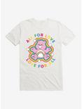 Care Bears Pride Cheer Bear All For Love, Love For All T-Shirt, , hi-res