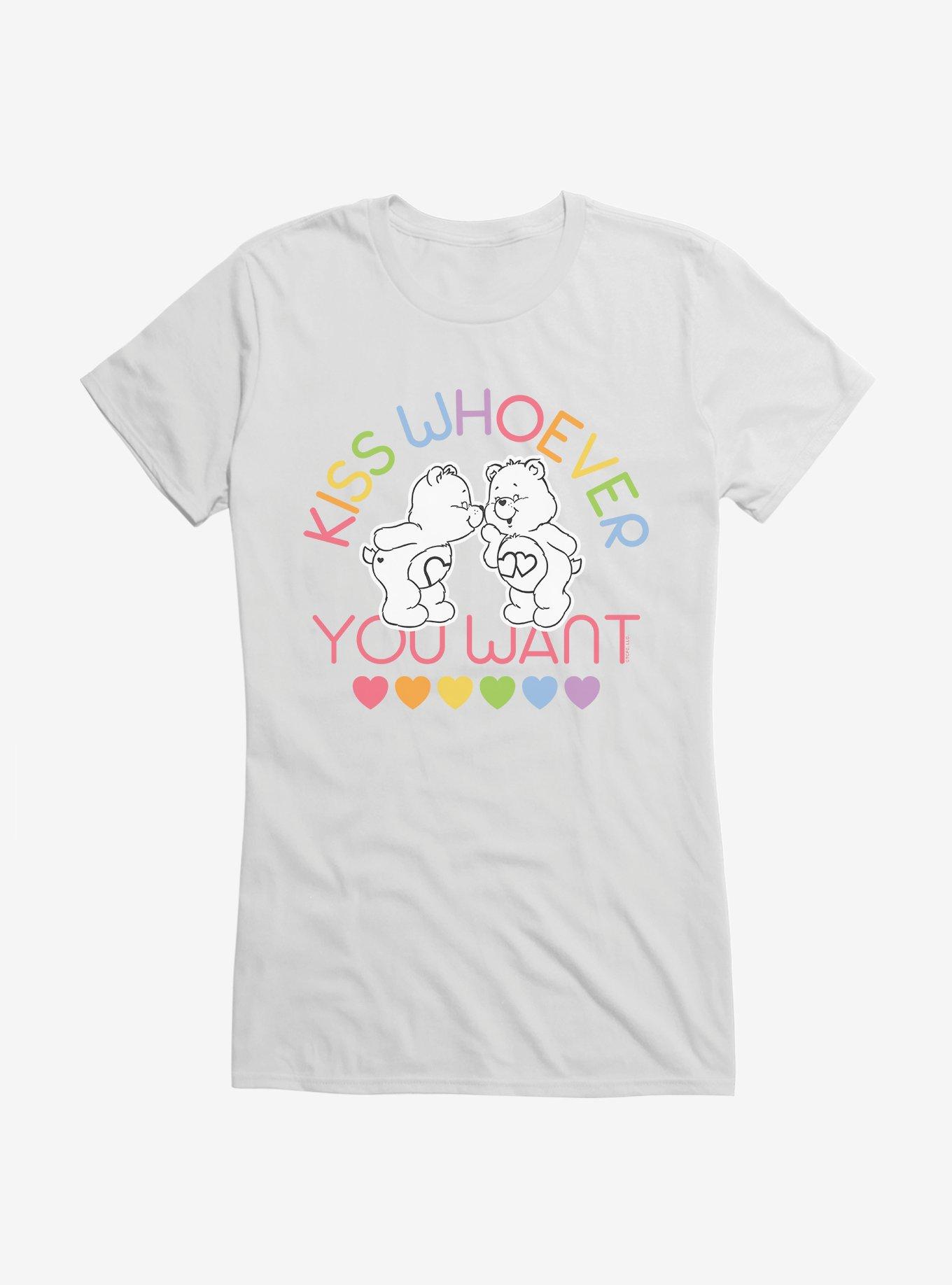 Care Bears Pride Kiss Who You Want T-Shirt | Hot Topic