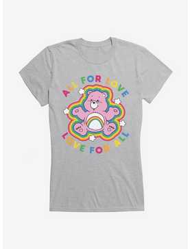 Care Bears Pride Cheer Bear All For Love, Love For All T-Shirt, , hi-res