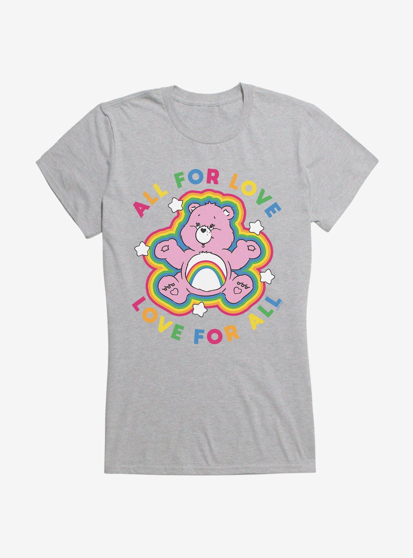 Care Bears Pride Cheer Bear All For Love, Love For All T-Shirt, , hi-res