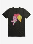 Care Bears Cheer Bear Ice Cream Love T-Shirt, BLACK, hi-res
