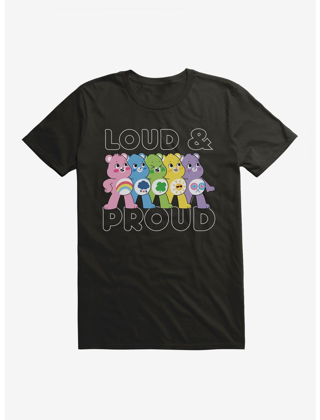 Care Bears Pride Loud And Proud T-Shirt, BLACK, hi-res