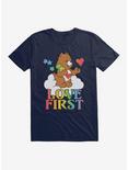 Care Bears Pride Tenderheart Bear Love First T-Shirt, MIDNIGHT NAVY, hi-res
