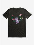 Care Bears Share Bear Sushi Stacks T-Shirt, BLACK, hi-res