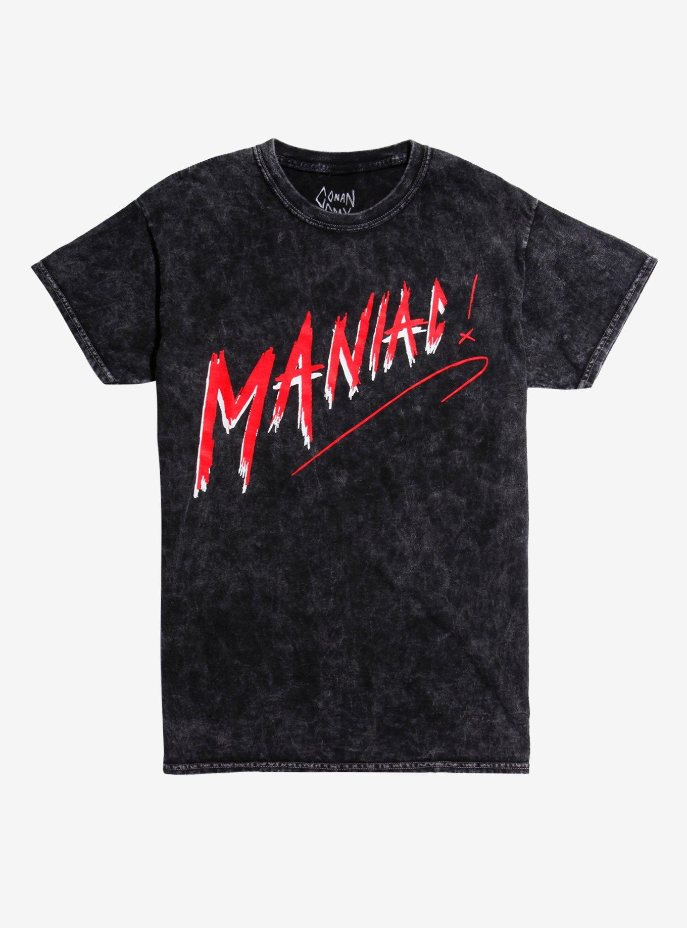 Conan Gray Maniac Acid Wash T-Shirt | Hot Topic