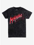 Conan Gray Maniac Acid Wash T-Shirt, BLACK, hi-res