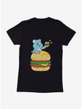 Care Bears Bedtime Bear Burger Time Womens T-Shirt, BLACK, hi-res