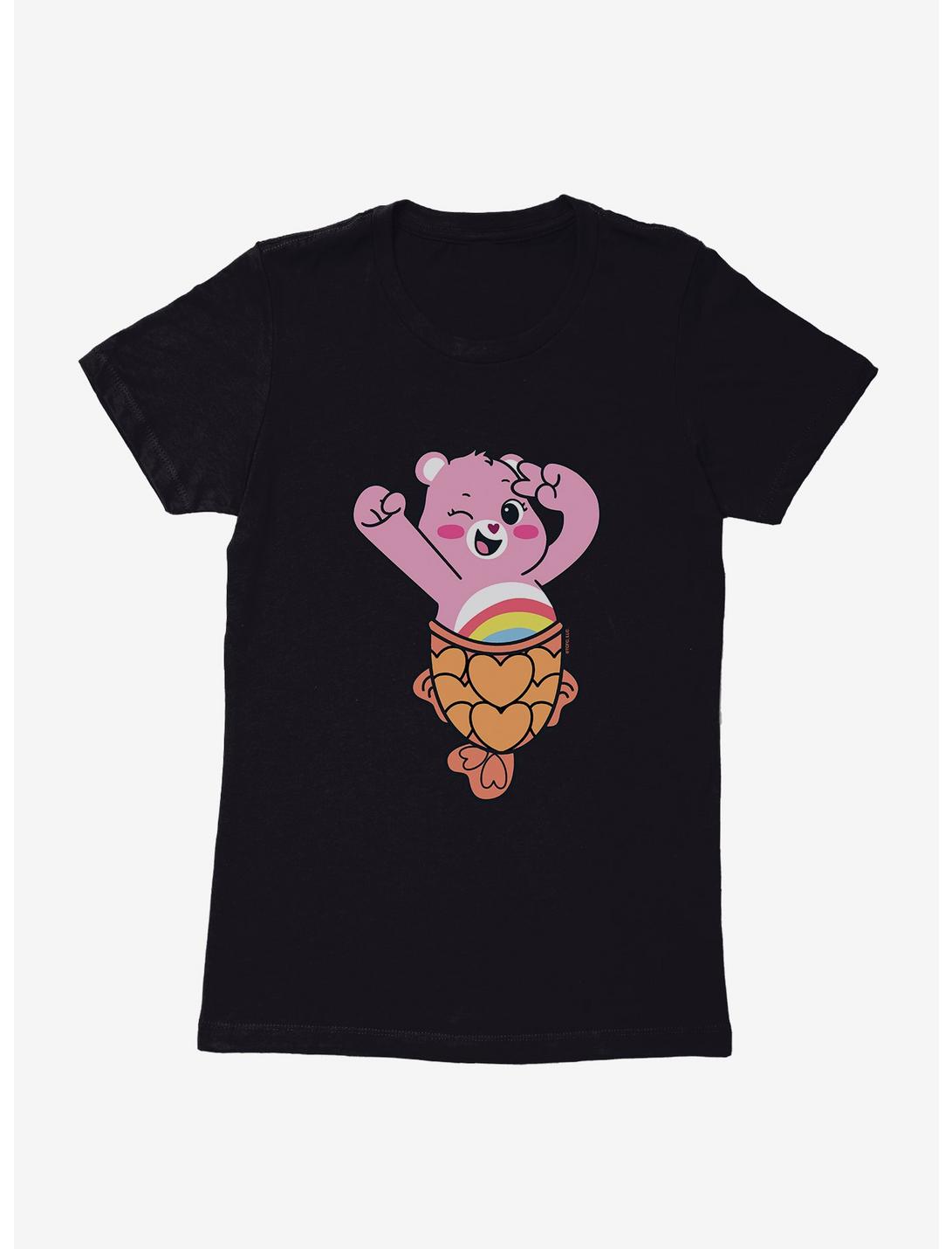 Care Bears Cheer Bear Taiyaki Time Womens T-Shirt, BLACK, hi-res