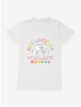 Care Bears Pride Kiss Who You Want T-Shirt, WHITE, hi-res