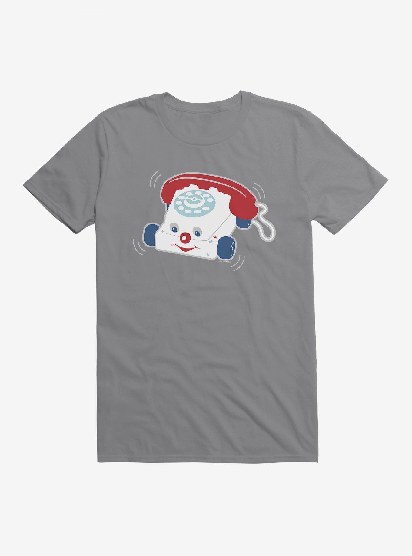 Fisher Price Chatter Telephone Icon T-Shirt, STORM GREY, hi-res