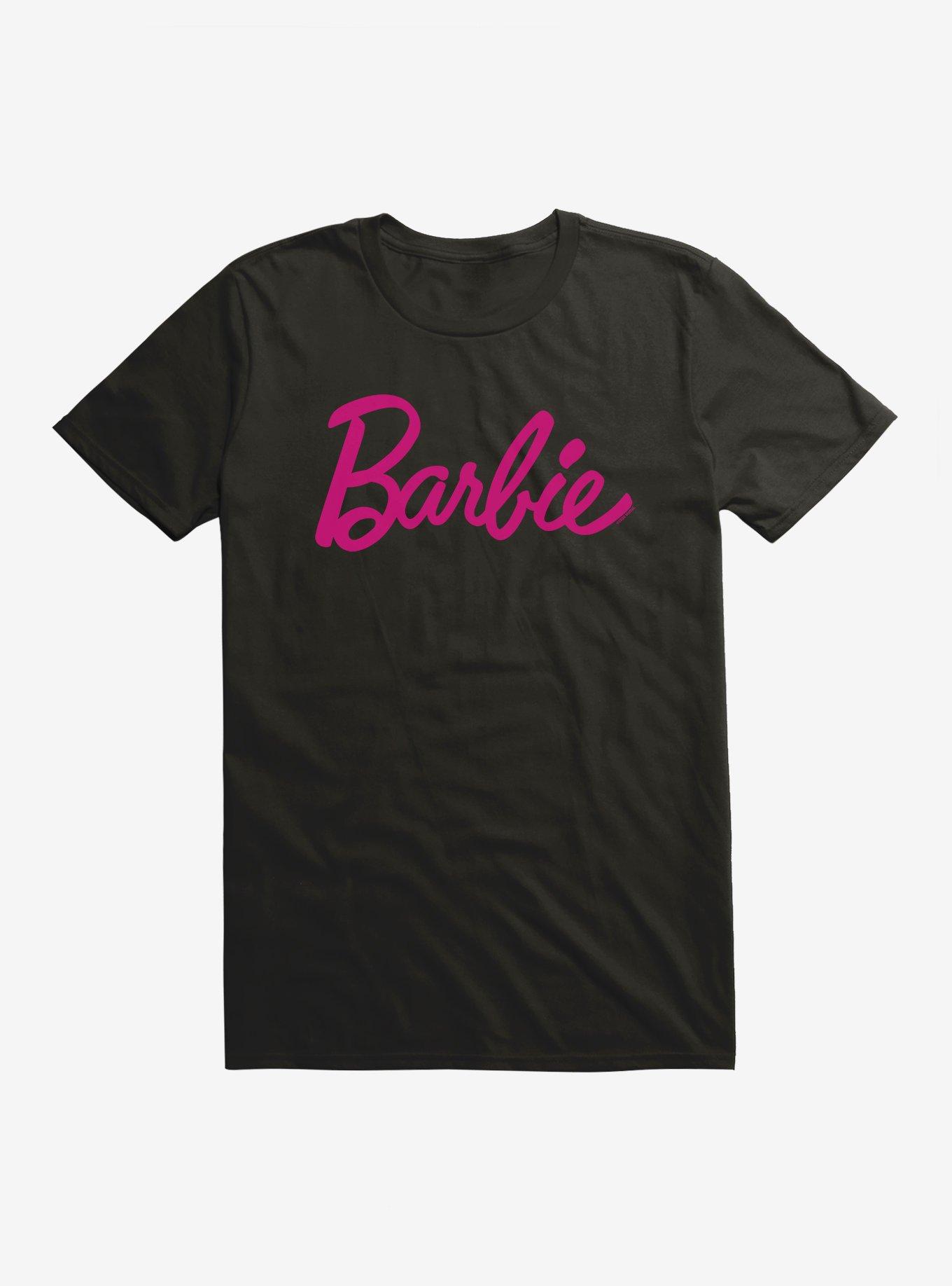 Barbie Classic Pink Script T-Shirt | Hot Topic