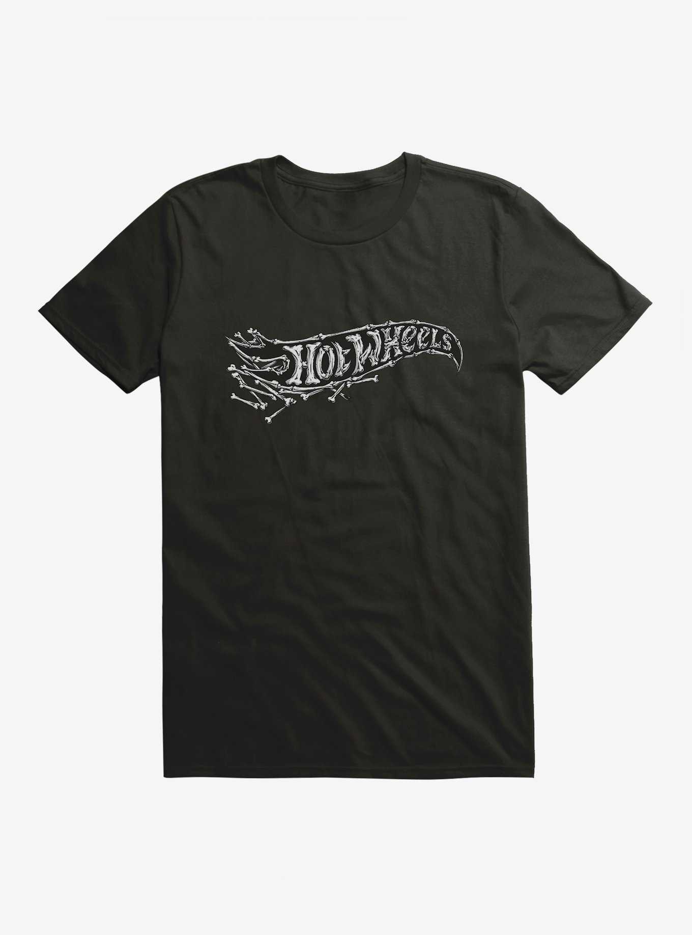 Hot Wheels Black And White Logo T-Shirt, , hi-res