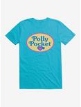 Polly Pocket Classic Logo Icon T-Shirt, CARRIBEAN BLUE, hi-res