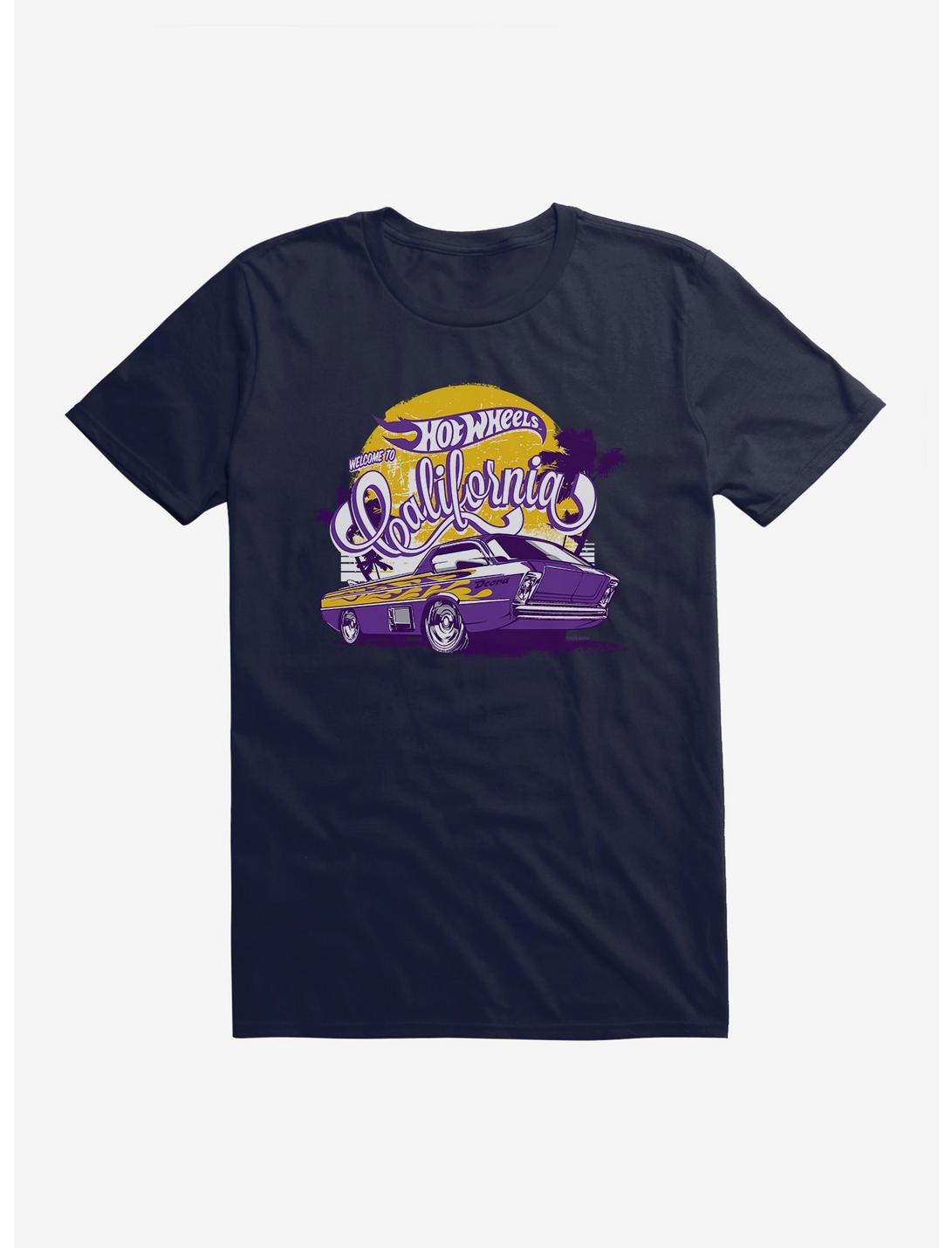 Hot Wheels Welcome To California T-Shirt, NAVY, hi-res