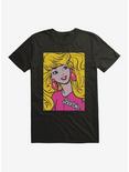 Barbie Pop Art Portrait T-Shirt, BLACK, hi-res
