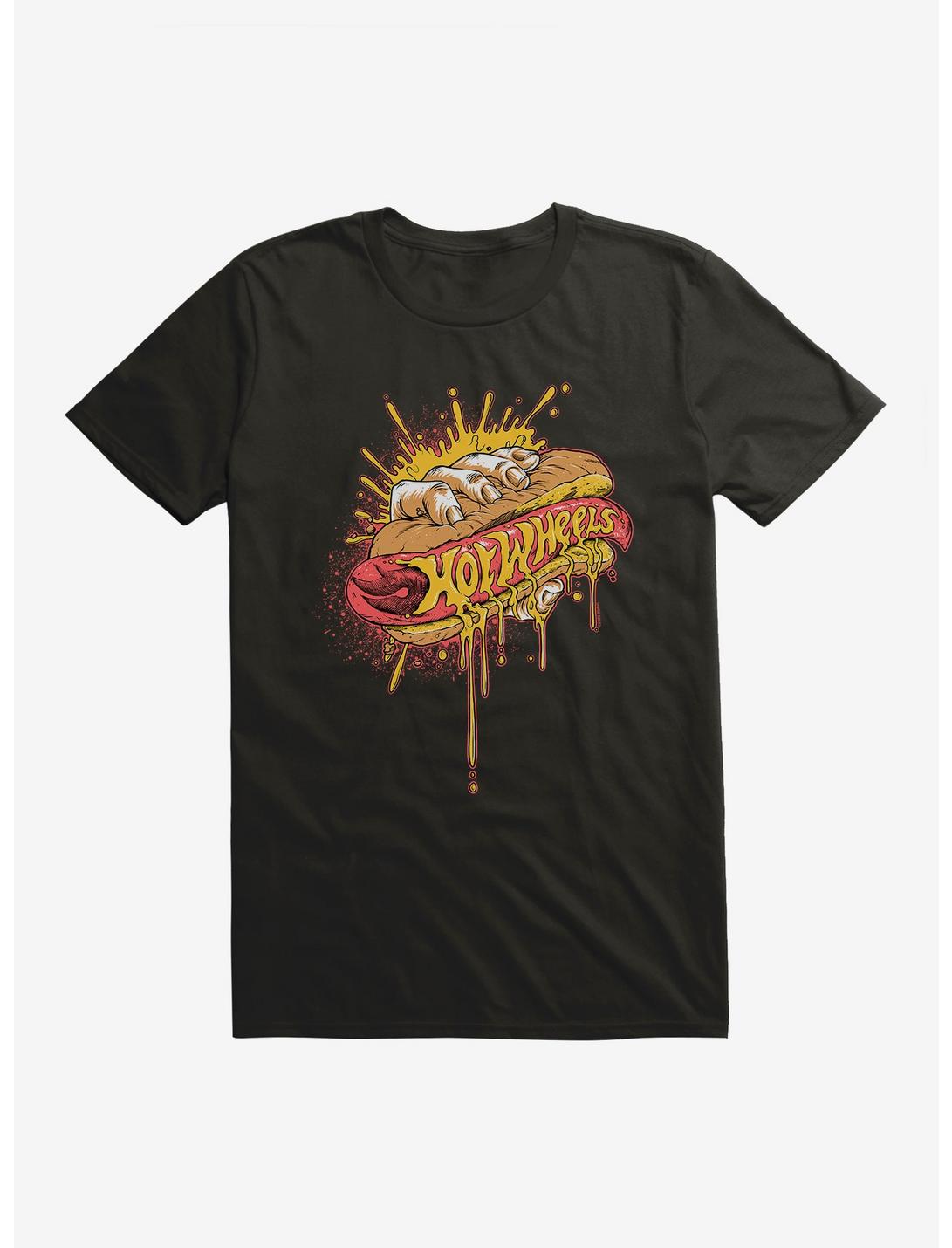 Hot Wheels Hot Dog Icon T-Shirt, BLACK, hi-res