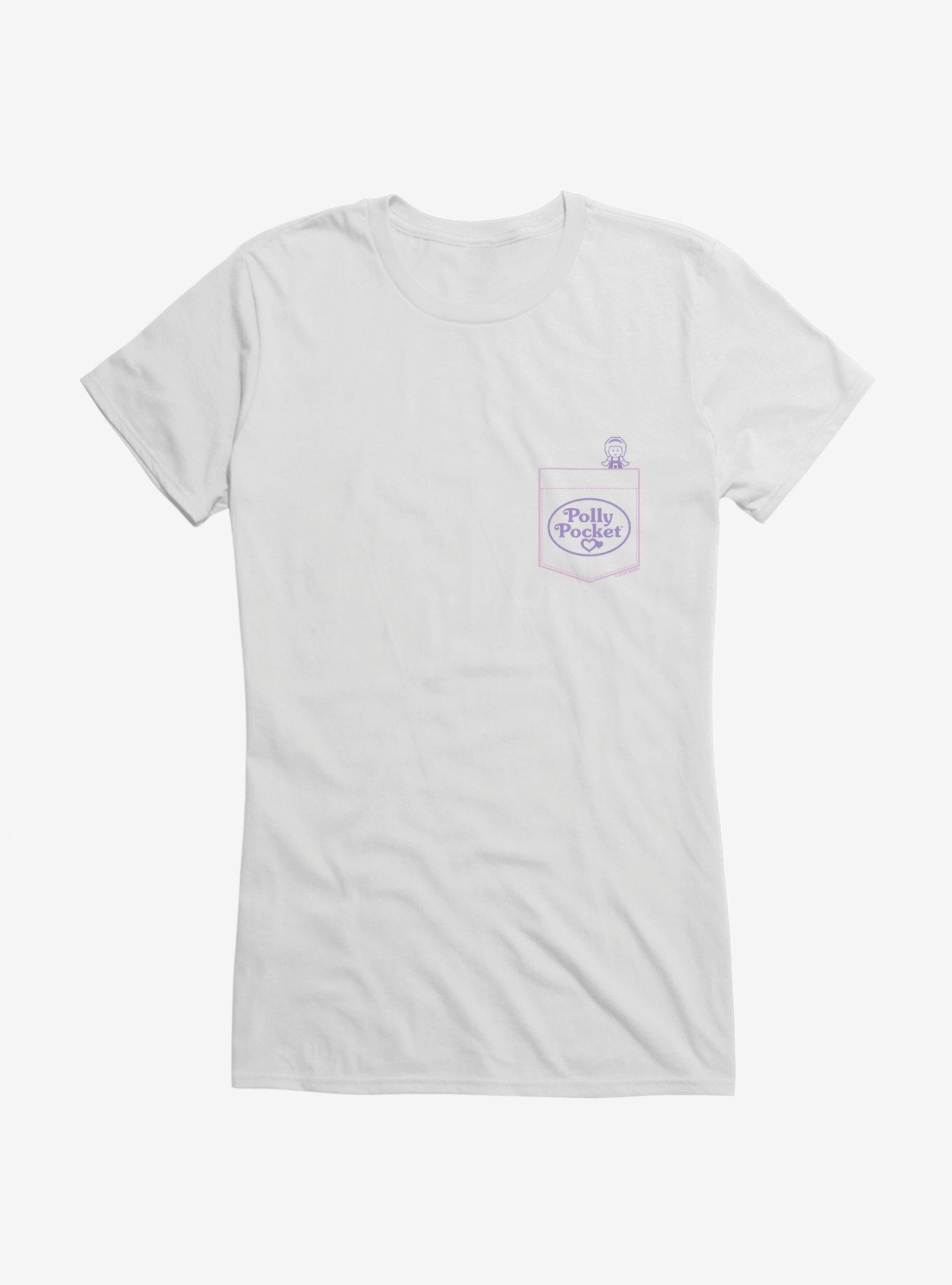 Polly Pocket Faux Pocket Icon Girls T-Shirt, , hi-res