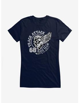 Hot Wheels 68 Track Attack Race Team Girls T-Shirt, NAVY, hi-res