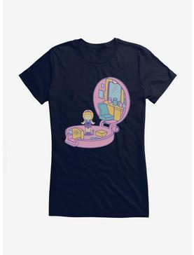 Polly Pocket Vintage Playset Girls T-Shirt, NAVY, hi-res