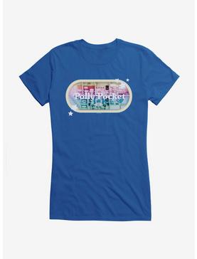 Polly Pocket Vintage Playset Script Girls T-Shirt, ROYAL, hi-res