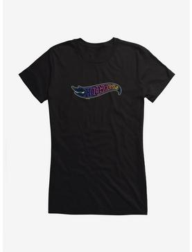 Hot Wheels Neon Bold Logo Girls T-Shirt, BLACK, hi-res