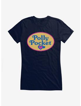 Polly Pocket Classic Logo Icon Girls T-Shirt, NAVY, hi-res